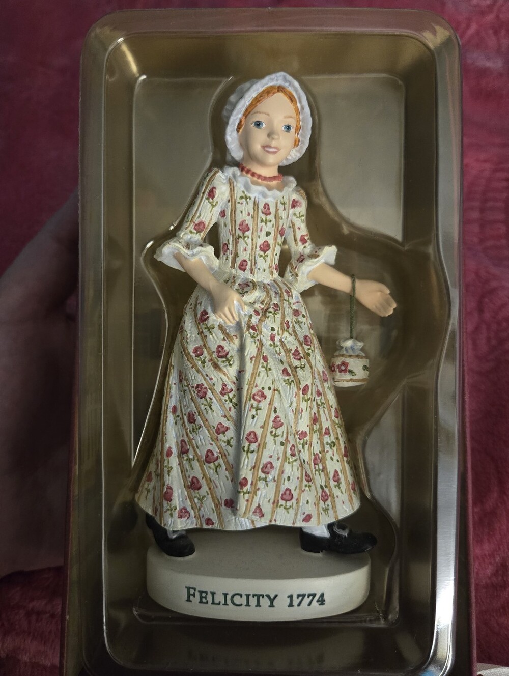 Felicity 1774 Figurine - White Floral Dress Decorative Accent